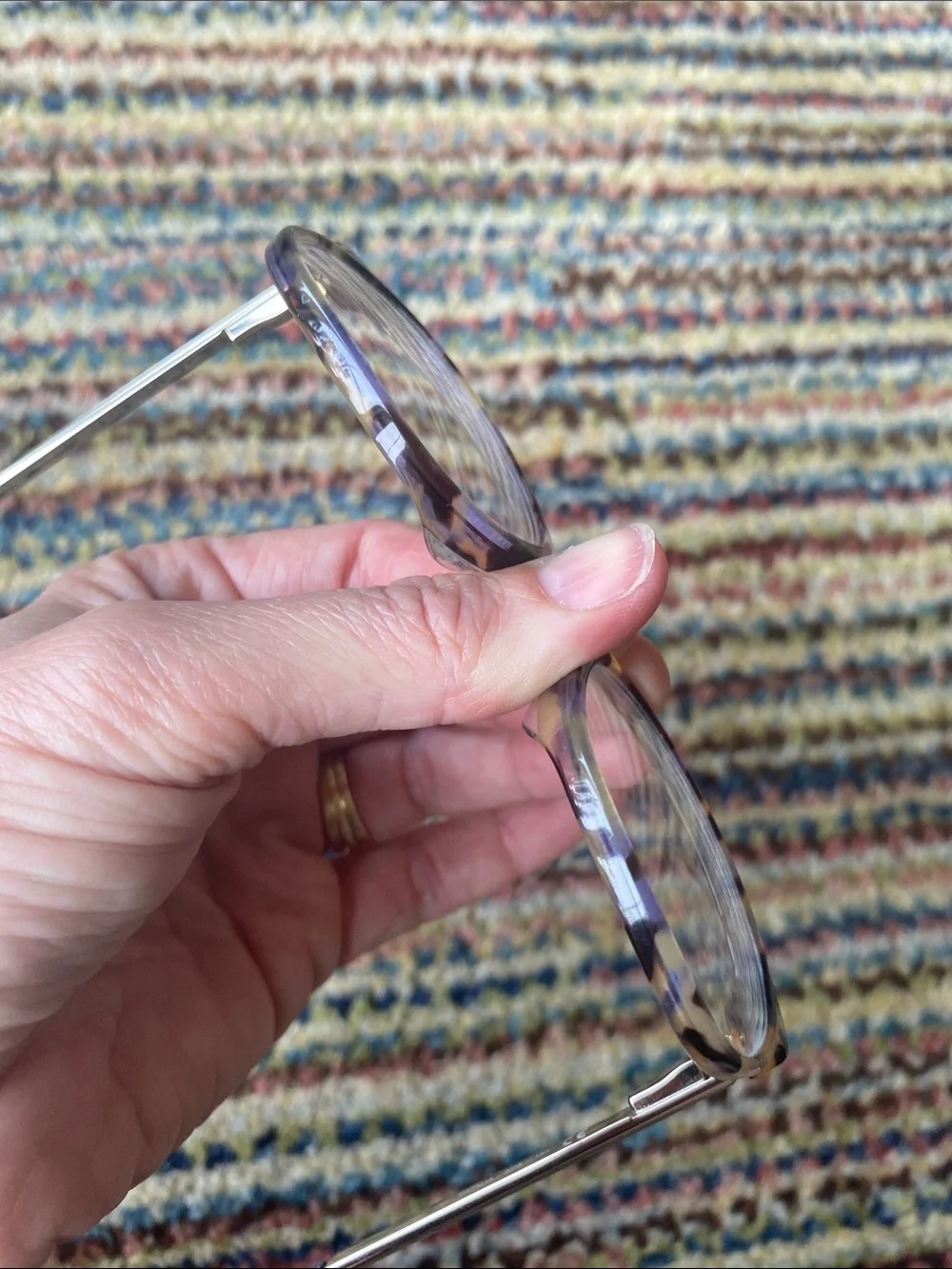 Kate Spade New York Natalia purple/tortoise shell frames